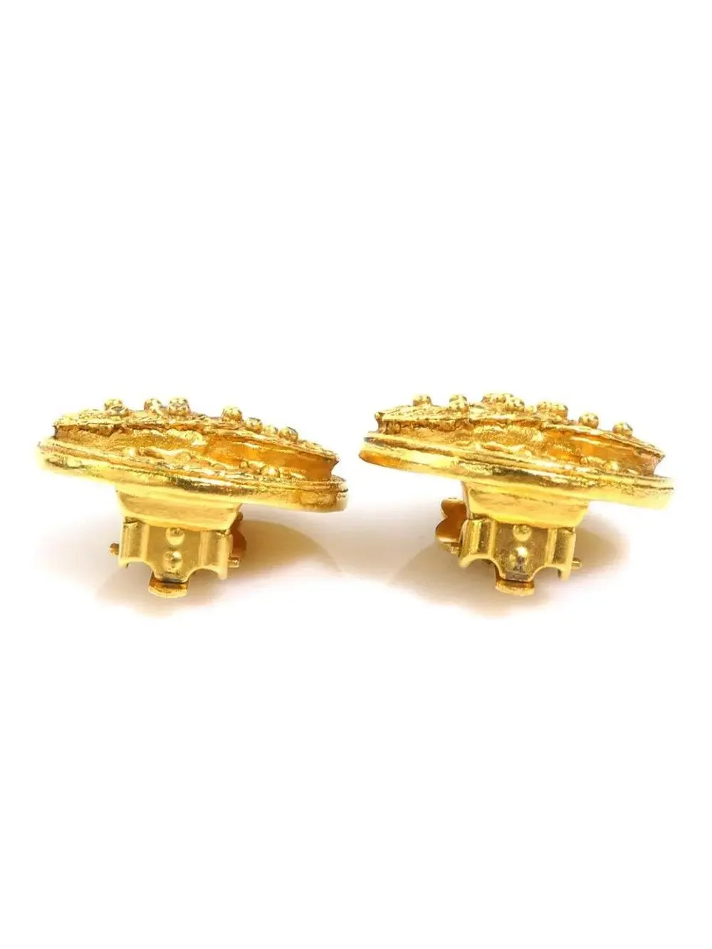 Auth Chanel Vintage Cc Logo Clip On #302749C41B